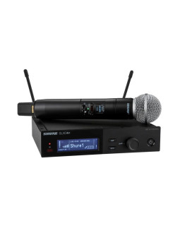 Shure slxd24+e/58-g65 - mikrofon bezprzewodowy z kapsułą sm58