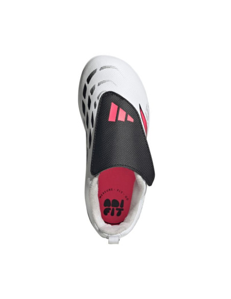 Buty piłkarskie dla dzieci adidas predator club velcro fg/mg kj6745