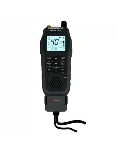 Cb radio przenośne ręczne asc president randy iii