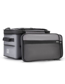 Rockbros torba na bagażnik 15-30l składana szara