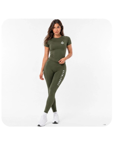 Rashguard damski army green combatwear | dbx bushido