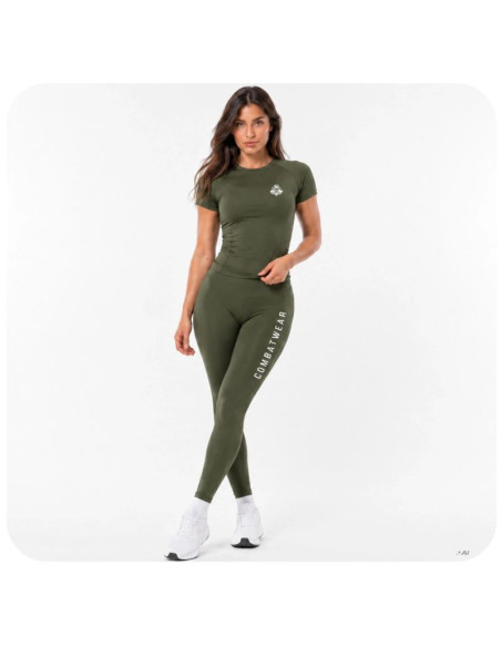 Rashguard damski army green combatwear | dbx bushido