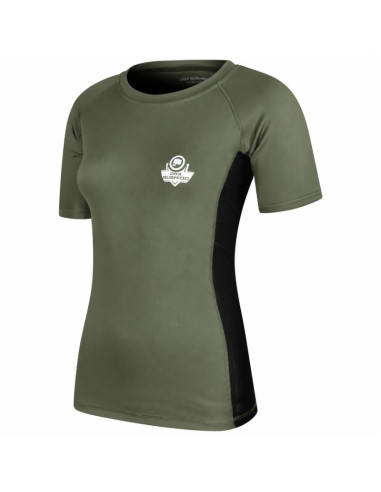 Rashguard damski army green combatwear | dbx bushido