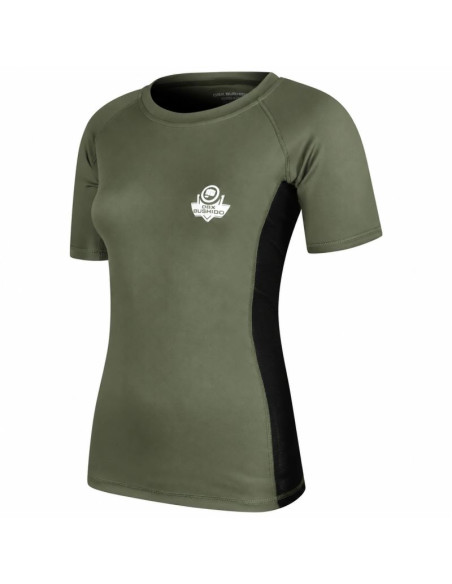 Rashguard damski army green combatwear | dbx bushido