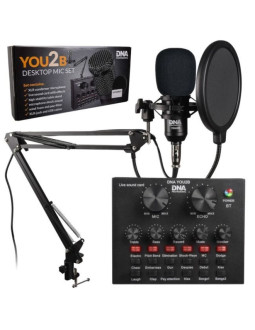 Dna you2b - zestaw mikrofon interfejs audio, statyw