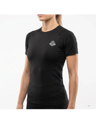 Rashguard damski czarny combatwear koszulka | dbx bushido