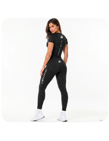 Rashguard damski czarny combatwear koszulka | dbx bushido