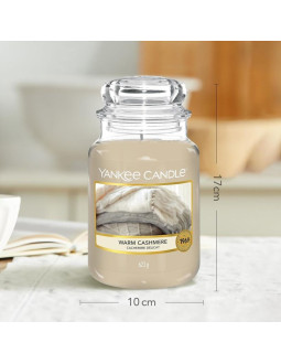Świeca duża warm cashmere yankee
