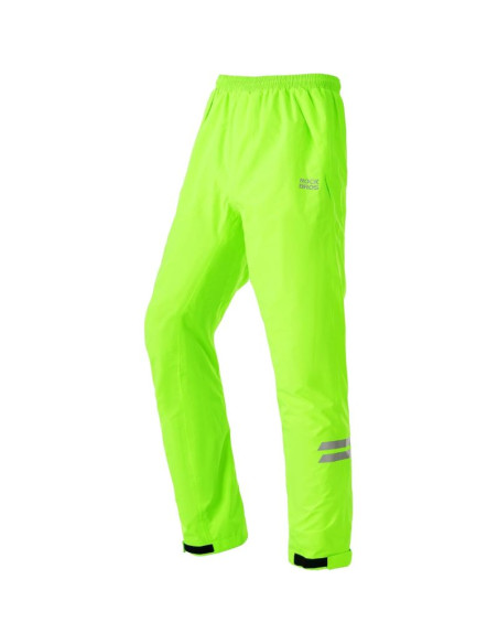 Rockbros spodnie przeciwdeszczowe ypk052 fluor 2xl