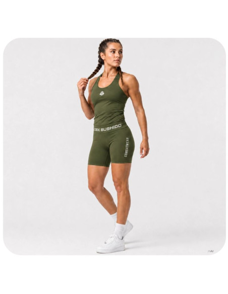 Top długi damski army green combatwear | dbx bushido