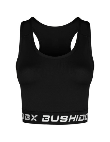 Top krótki damski czarny combatwear | dbx bushido