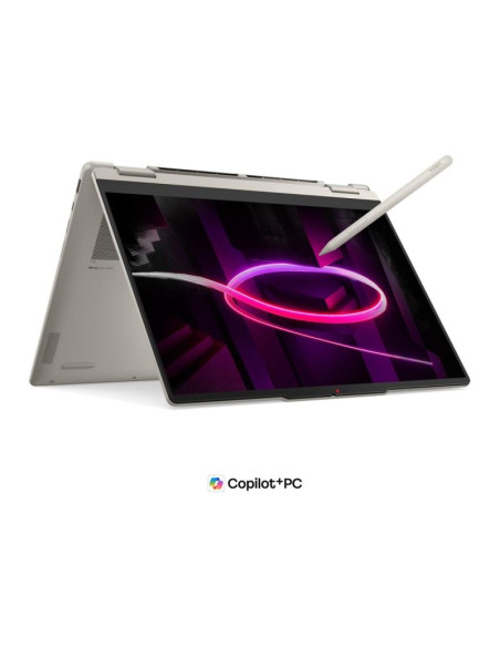 Lenovo yoga 7a 2in1 14agp11 ryzen ai 7 445 14"wuxga oled touch 400nits lbl glossy 32gb lpddr5x-8000 ssd512 radeon 840m wifi7+bt 