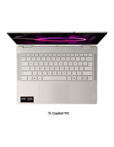 Lenovo yoga 7a 2in1 14agp11 ryzen ai 7 445 14"wuxga oled touch 400nits lbl glossy 32gb lpddr5x-8000 ssd512 radeon 840m wifi7+bt 