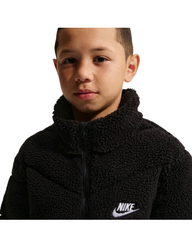 Kurtka dla dzieci nike sportswear czarna im4506 010