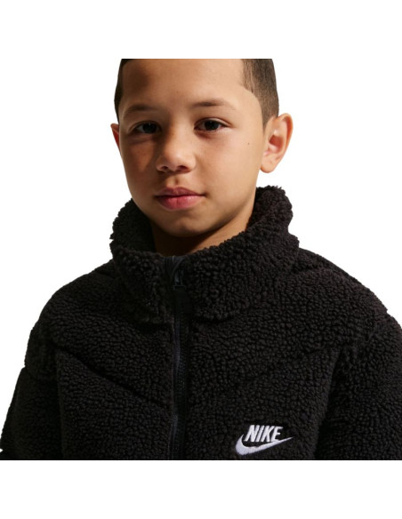 Kurtka dla dzieci nike sportswear czarna im4506 010