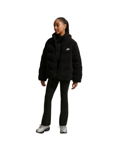 Kurtka dla dzieci nike sportswear czarna im4506 010