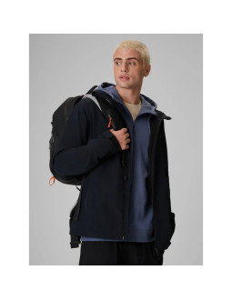 Kurtka typu softshell z kapturem męska 4f 4fwaw26tsofm608-20s