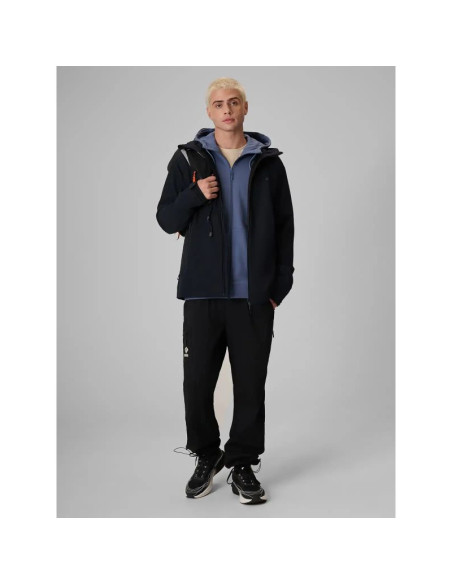 Kurtka typu softshell z kapturem męska 4f 4fwaw26tsofm608-20s