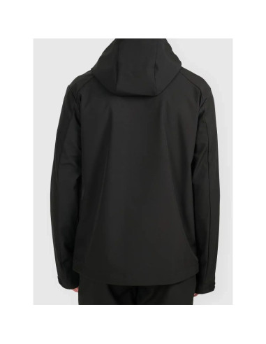 Kurtka typu softshell z kapturem męska 4f 4fwaw26tsofm608-20s
