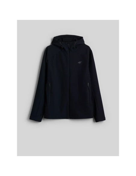 Kurtka typu softshell z kapturem męska 4f 4fwaw26tsofm608-20s