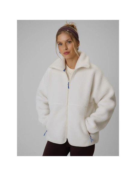 Polar sherpa loose ze stójką damski 4f 4fwaw26tflef463-11s