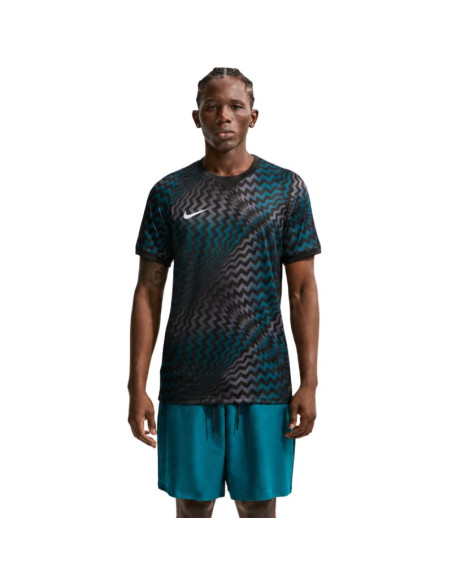 Koszulka męska nike dri-fit gardien vi goalkeeper czarno-niebiesko-szara hv8301 010
