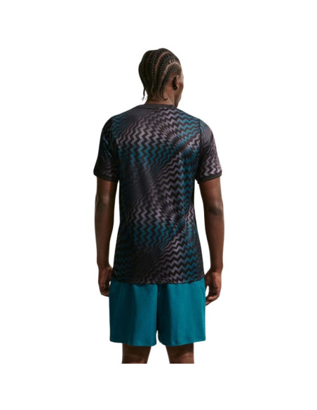 Koszulka męska nike dri-fit gardien vi goalkeeper czarno-niebiesko-szara hv8301 010