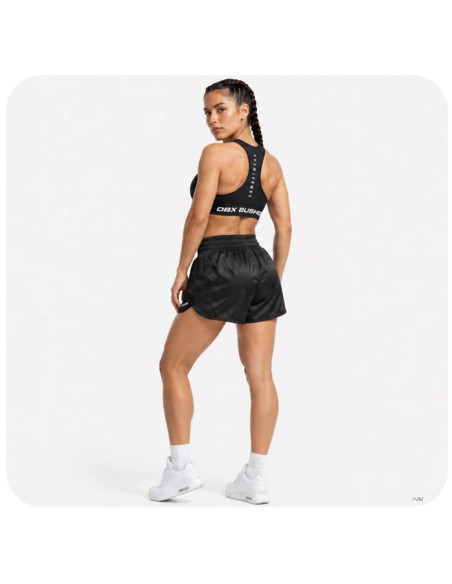 Spodenki tajskie damskie czarne combatwear | dbx bushido