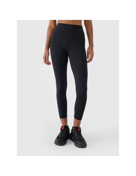 Legginsy 7/8 z wysokim stanem i wykończeniem szybkoschnącym damskie 4f 4fwaw26tftif489-20s