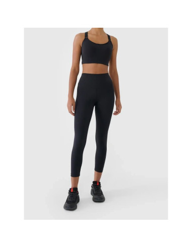Legginsy 7/8 z wysokim stanem i wykończeniem szybkoschnącym damskie 4f 4fwaw26tftif489-20s