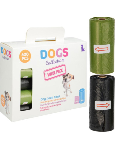 Woreczki na psie odchody 600szt dogs collection