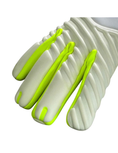 Rękawice bramkarskie select 89 women v26 fioletowo-biało-limonkowe 500097