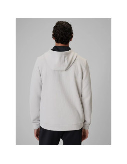 Bluza treningowa regular ze strukturalnej dzianiny męska 4f 4fwaw26tfswm0891-11s 2