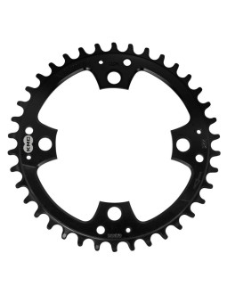Kmc zębatka 38t 1,9mm bcd104 al7075 czarna nar-wid