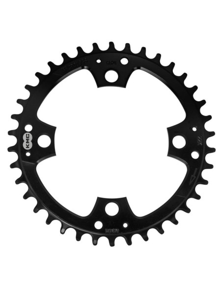 Kmc zębatka 38t 1,9mm bcd104 al7075 czarna nar-wid