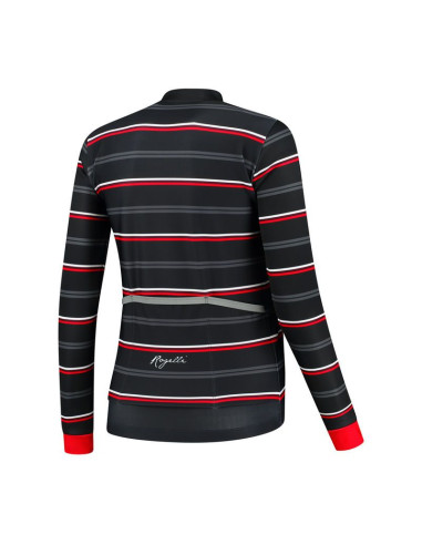 Rogelli kurtka zimowa damska stripe czar-czer xs