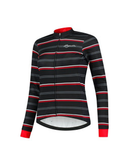 Rogelli kurtka zimowa damska stripe czar-czer m