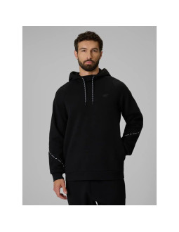 Bluza dresowa regular z kapturem męska 4f 4fwaw26tswsm2726-20s