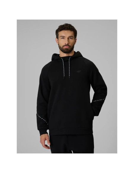 Bluza dresowa regular z kapturem męska 4f 4fwaw26tswsm2726-20s