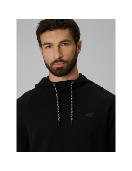 Bluza dresowa regular z kapturem męska 4f 4fwaw26tswsm2726-20s