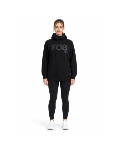 Bluza z kapturem z dodatkową stójką pod szyją i zamkami w kieszeniach damska 4f 4fwaw26tswsf2665-20s