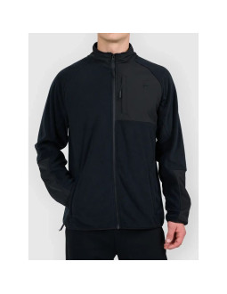 Polar ze stójką z panelem z materiału typu softshell męski 4f 4fwaw26tflem480-20s