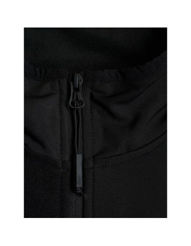 Polar ze stójką z panelem z materiału typu softshell męski 4f 4fwaw26tflem480-20s