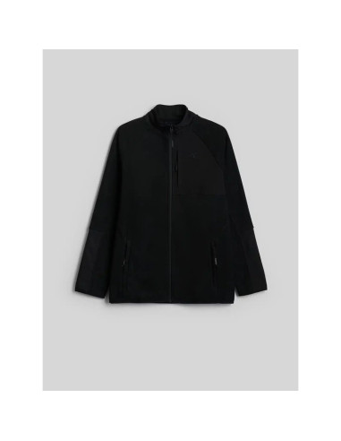 Polar ze stójką z panelem z materiału typu softshell męski 4f 4fwaw26tflem480-20s