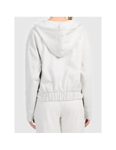 Kopertowa bluza z kapturem z bardzo miękkiej dzianiny damska 4f 4fwaw26tswsf2661-27m