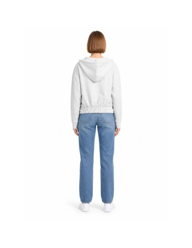 Kopertowa bluza z kapturem z bardzo miękkiej dzianiny damska 4f 4fwaw26tswsf2661-27m