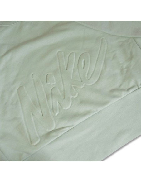 Bluza damska nike dri-fit fleece get fit lux crew sweatshirt zielona - cd4308-321