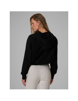Bluza z kapturem, z aplikacją z dekoracyjnych jetów damska 4f 4fwaw26tswsf2670-20s 2
