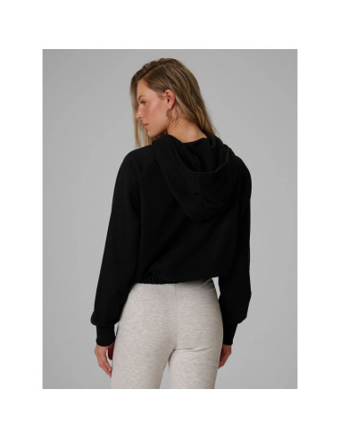 Bluza z kapturem, z aplikacją z dekoracyjnych jetów damska 4f 4fwaw26tswsf2670-20s