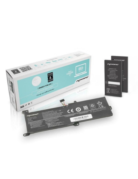 Bateria movano do notebooka lenovo ideapad 320, l16l2pb2 (7.4v-7.6v) (4100 mah)